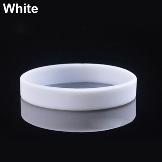 2шт силиконовые браслеты браслеты сплошной цвет спортивный дизайн браслеты