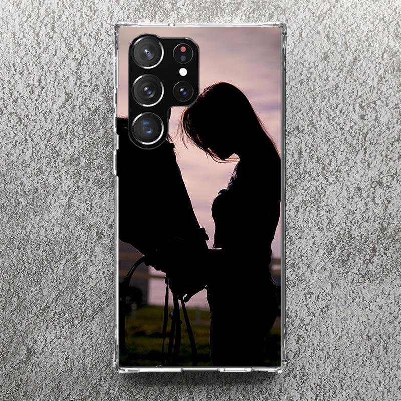 Чехол для телефона "Великая Красота Лошади, Скачущая" для Samsung Galaxy S25 S24 S23 Ultra S22 Plus S21 S20 FE S10 + S25Ultra S24U Мягкий чехол