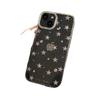 Korean Glitter Star Phone Case, Compatible with iPhone 12, 13, 14 Pro Max, 15 - Transparent for Women