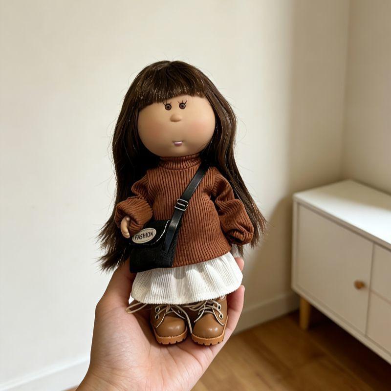 Spanish Potato Doll Mia Vinyl Figure 24cm Cute Set Girls Birthday Gift
