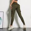 Женские эластичные узкие бедра с высокой талией, быстросохнущие брюки для бега, фитнеса, повседневные спортивные штаны для йоги