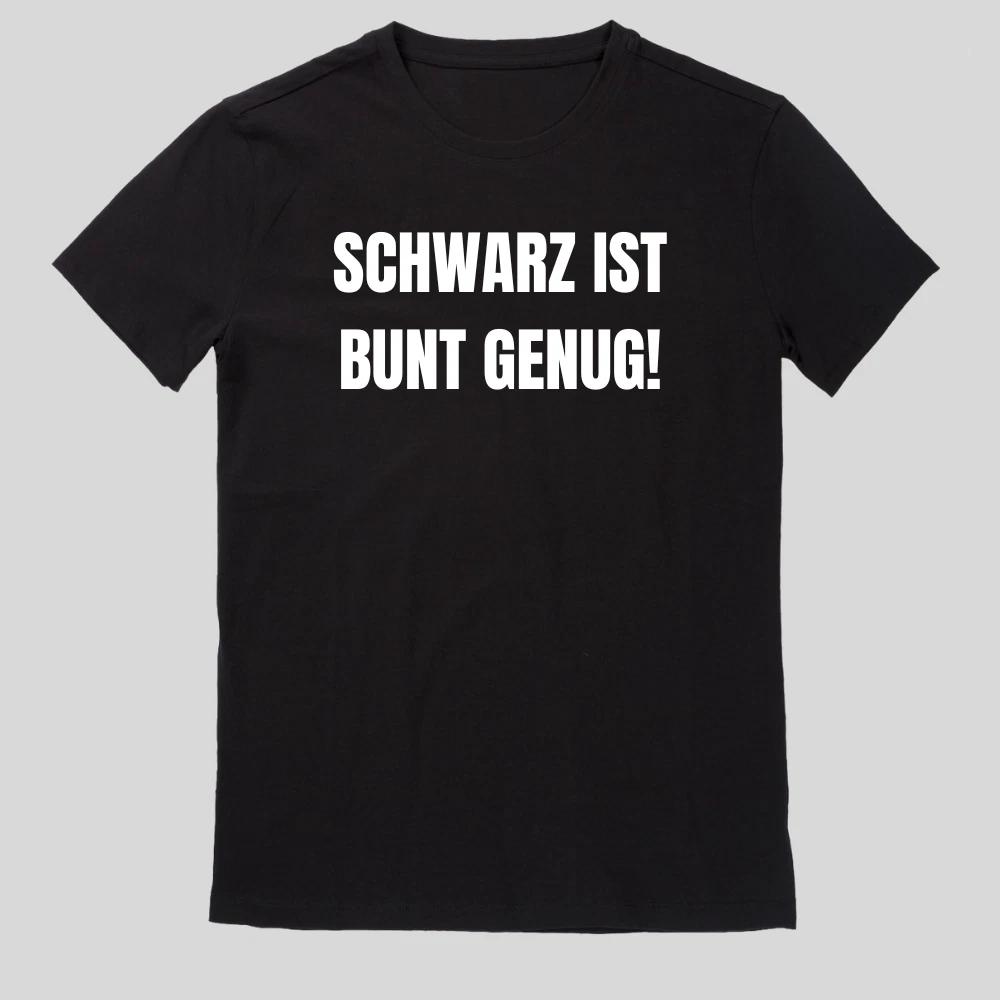 Schwarz Ist Bunt Genug! Männer T-Shirt
