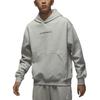 Спортивная толстовка с капюшоном Nike Dri-FIT HOOP Флисовая Мужская Меланжевый серый/Черный HF0281-050