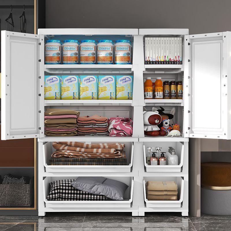 Multi-Layer Drawer Storage Cabinet for Baby Room and Bedroom