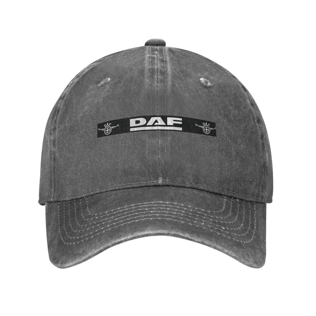 Кепка с логотипом Daf Truck Classic Car, из стираного денима, повседневная, бейсболка, регулируемая, летняя, унисекс