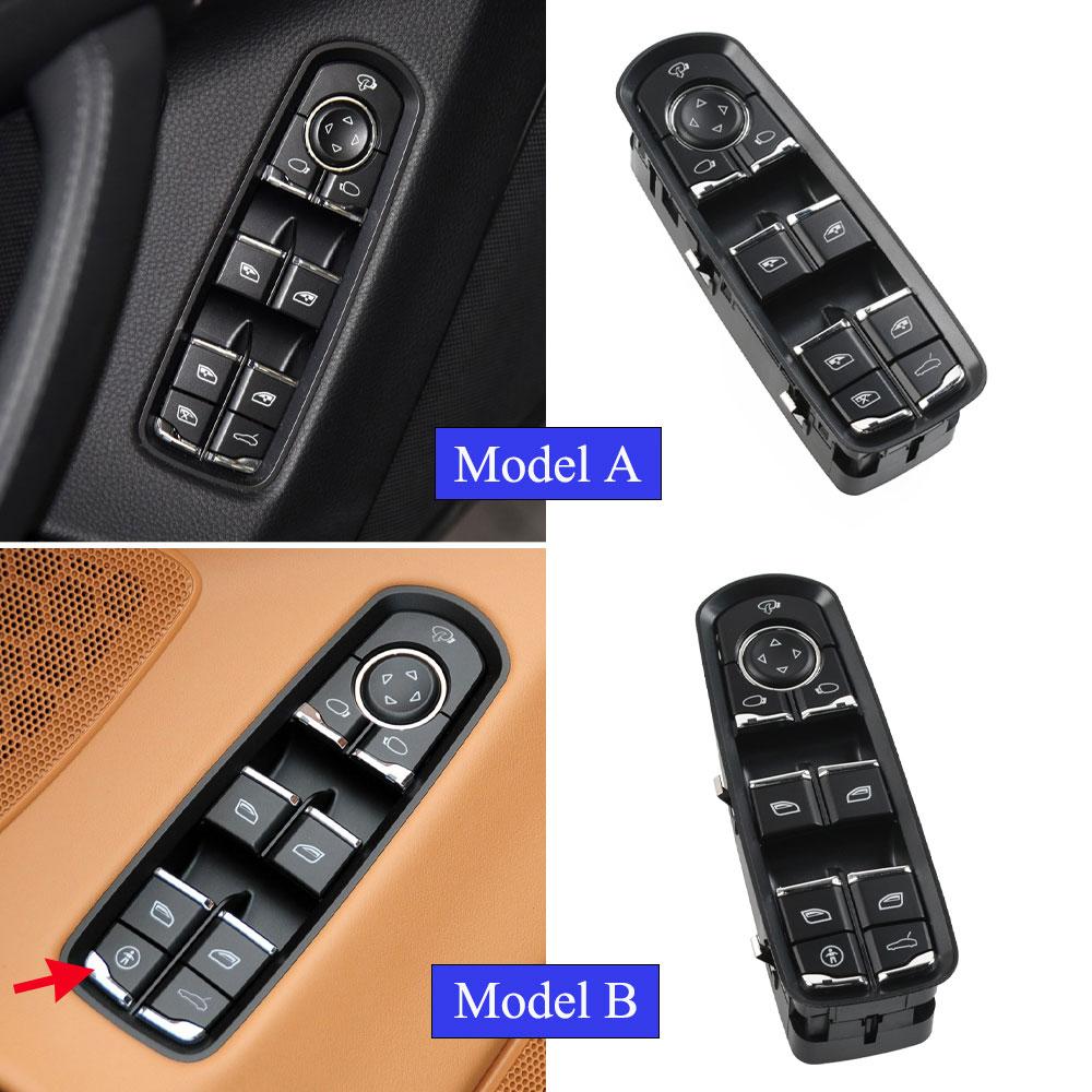 Главный выключатель стеклоподъемника, кнопка управления со стороны пассажира для Porsche Cayenne Panamera Macan