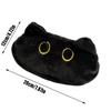 Black Cat Pen Bag Plush Pen Box High Quality Stationery Bag  School Office