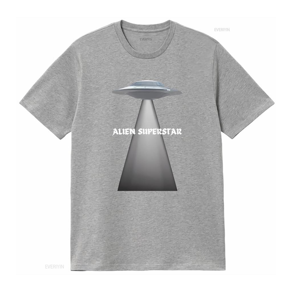 Футболка Alien Superstar 2023 Beyonce Renaissance Tour Мерч НЛО винтажная Стиранная Слегка Универсальная с принтом Стильная мужская