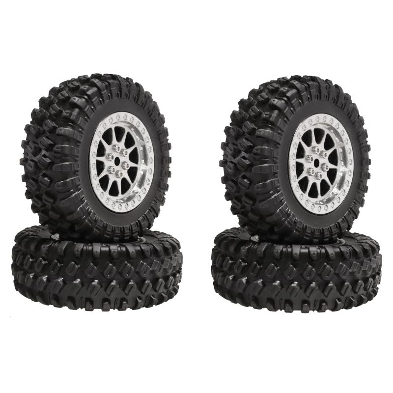 1:12 RC Car Crawler Tire Replacement 72mm Metal Upgraded Wheels Toy Car Upgrade Accessories Parts MN90 91 99 99S
