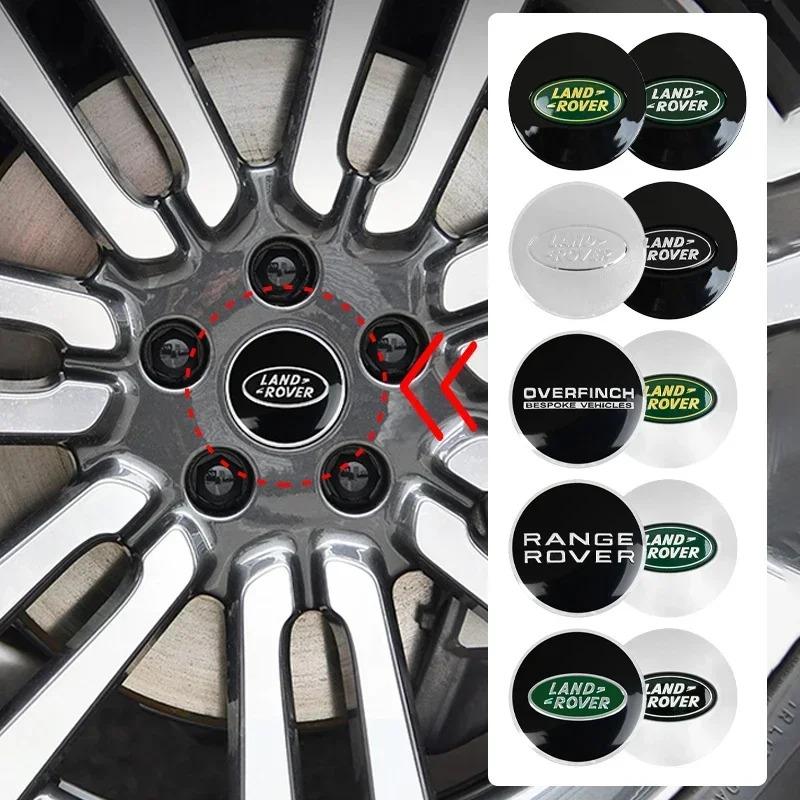 62MM Metal Car Wheel Hub Cover Wheel Center Protective Cover For Land Rover Discovery 2 3 4 Range Rover Freelander SV SVR Velar