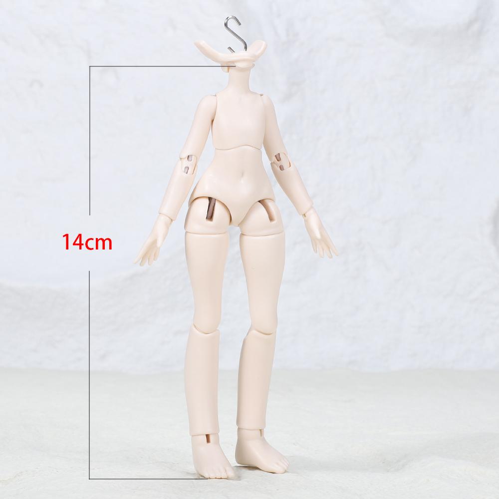 14 см Bjd S-образный крючок Шея Карточка Тело Кукла Веревка для нанизывания 1/12 Bjd Кукла Suti Для Ob11, P10, Ymy, 1/12 Bjd Кукла Голова