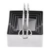 5Pcs/Set Stainless Steel Cookie Cutters with Handle Mousse Cake Baking Mold (BPA Free, No FDA)