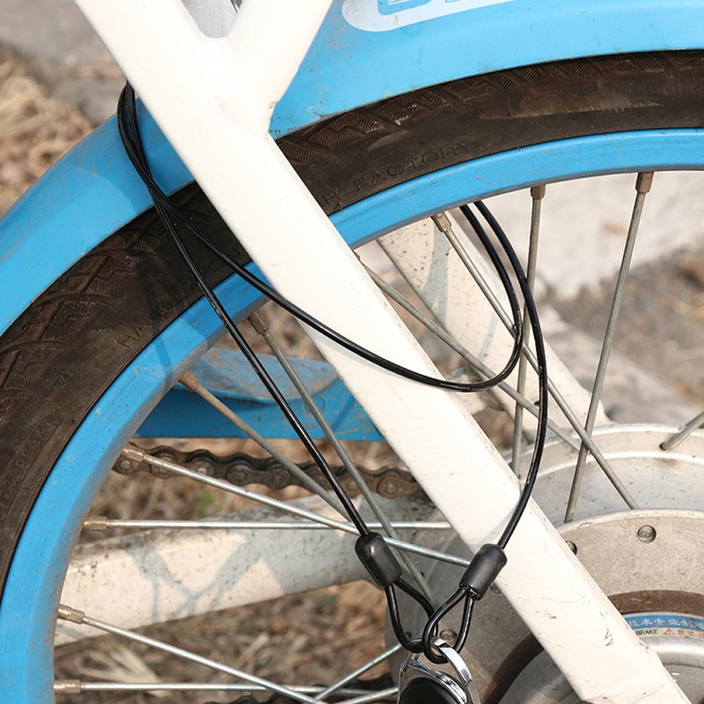 Motorcycles Metal lock Chain Security Anti-theft Bicycle Lock Wire Rope Braided rope Steel Cable