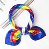 Hotel Silk Scarf Women Printing Wrap Kerchief  Neck Scarf 50*50cm Retro Ladies Scarf Foulard Square