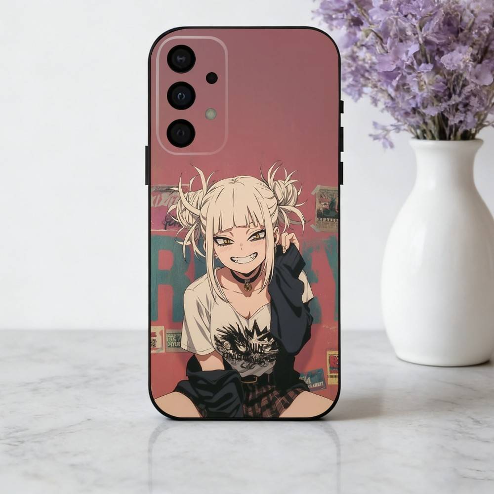 A-Аниме H-Химико-O T-Тога Чехол для телефона для Samsung Galaxy A73,A72,A71,A70,A53,A52,A51,Мягкий силиконовый черный чехол