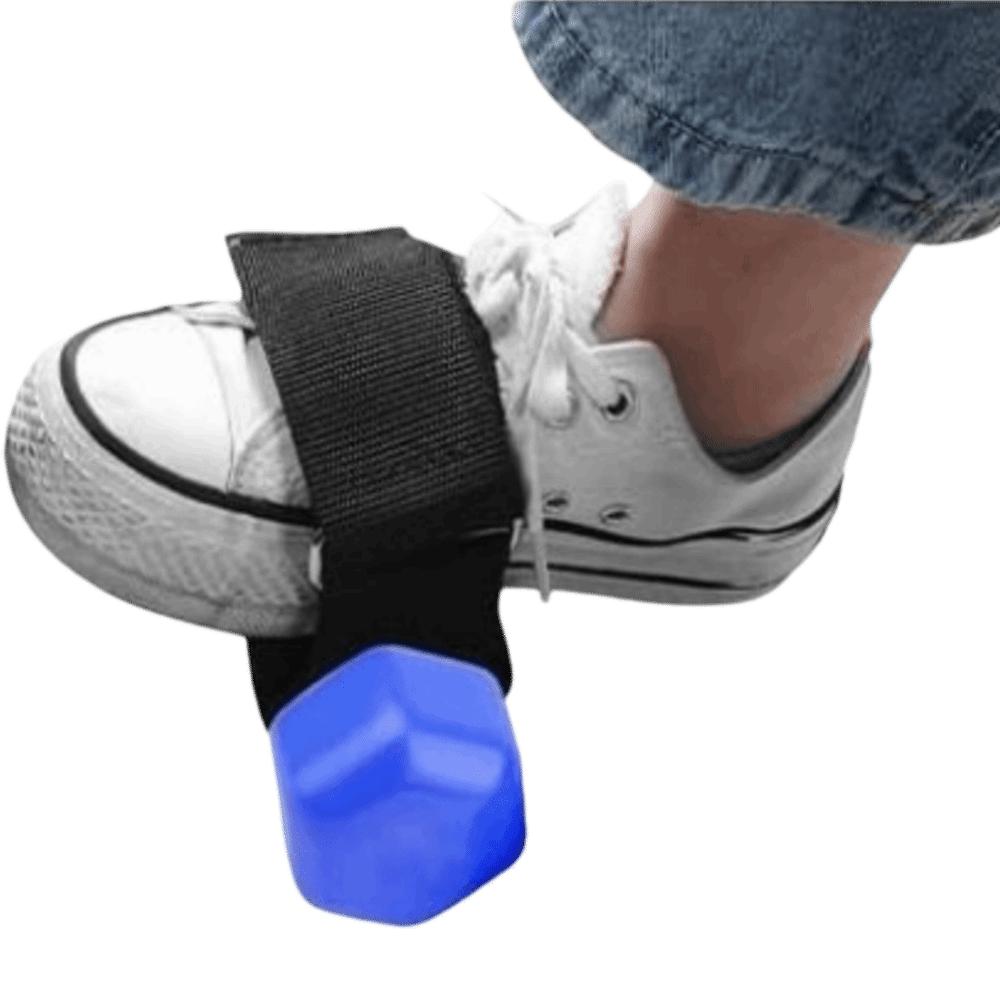 2PCS Hook and Loop Ankle Strap Adjustable Tibialis Trainer Leg Workout Accessory Leg Training