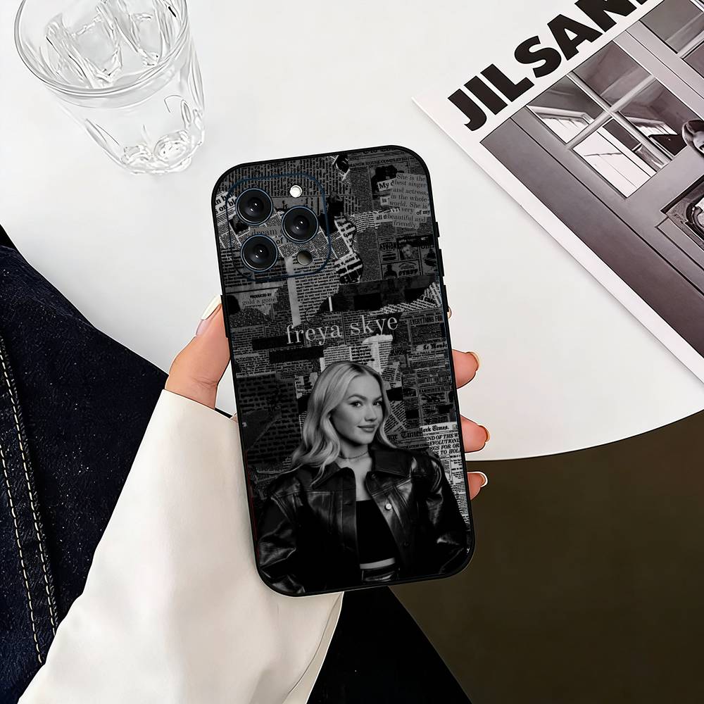 F-Freya Skye S-Singer Чехол для телефона Силиконовый Мягкий Для IPhone 17 16 15 14 13 12 11 X XR Plus Pro Max Plus