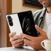 Акварельный мраморный чехол для Samsung Galaxy Z Fold 8 Ultra 7 6 5 Fold8 Fold7 Fold6 Роскошная кожаная накладка Жесткая складная крышка для телефона
