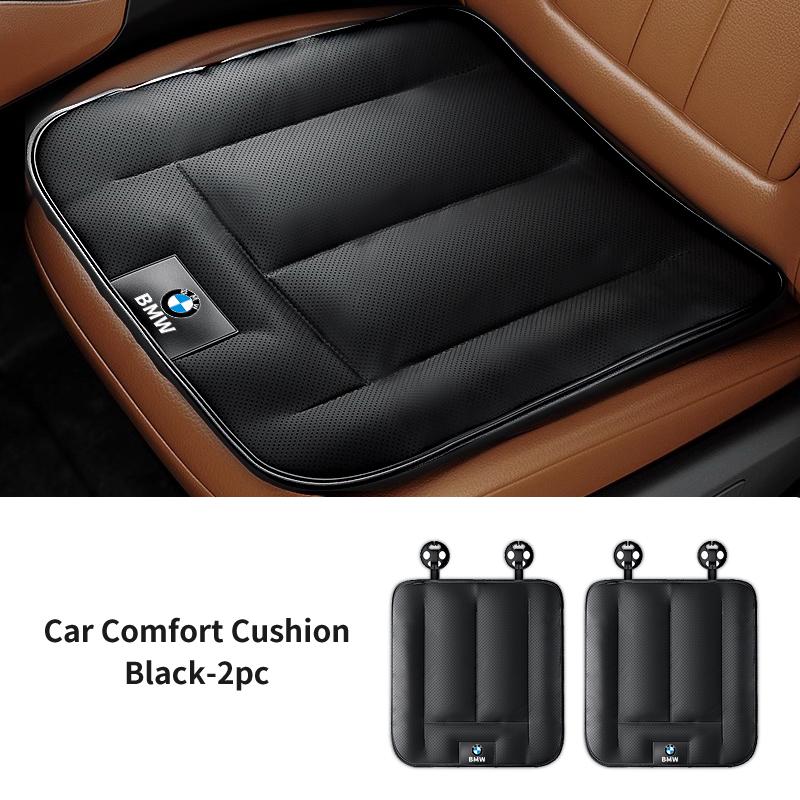 For BMW Leather Car Front Seat Cushion Anti-slip Breathable Seat Protective Cover X3 X5 M5 M3 E46 E90 E60 F10 E39 F30 E36 G30 VL4