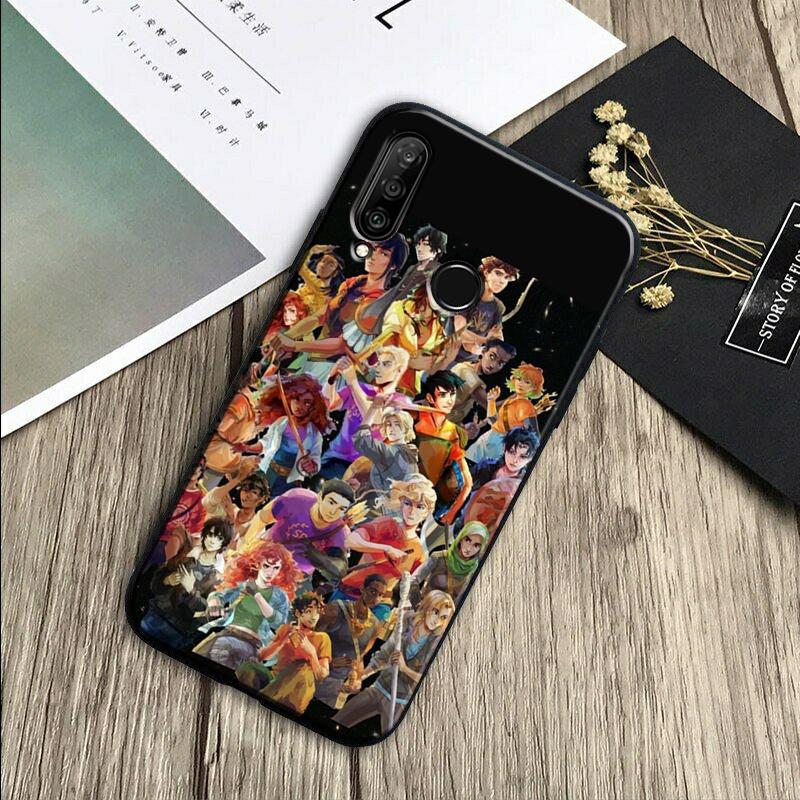 Чехол P-Перси Джексон Мультяшный для Huawei Nova Y91 Y90 Y60 Y70 Y61 Y72 Y73 3i 7i 8i 11 12i 9 10 SE P20 P30 Pro P40 Lite