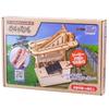 Assembly Video Included. Assembly-type Wooden 3D Electric Puzzle with Marble Machine and Ladder. 3D Puzzle Made of Wood.