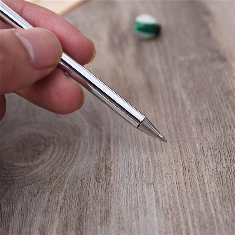 Элегантная шариковая ручка с цветным пером для канцтоваров в школу офис или подарка. 6 цветов