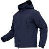 Coat Soft Shell Jumper Waterproof Outer Jacket Military Climbing Parka For Navy L [TACVASEN] Men's Autumn/Winter