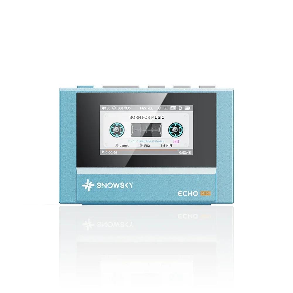 FiiO SnowSky Echo Mini Portable HiFi Music Player MP3 Bluetooth Walkman with 15H Playback 3.5mm/4.4mm Dual Output