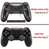 ExtremeRate PS4 Контроллер Совместимый Многоцветный Светящийся D-Pad Стикер Стикер Триггер Домашний Fac...