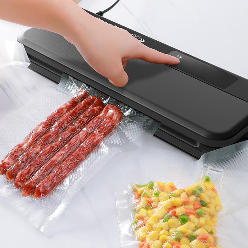 Машина для вакуумной упаковки продуктов Мокрая и сухая Автоматическая запайка Вакуумная машина для сохранения продуктов Маленькая вакуумная машина для запайки пластика Кухня CDN