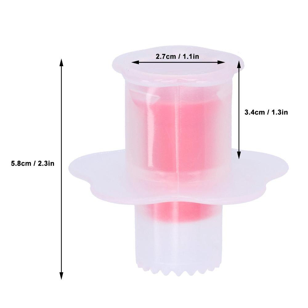3pcs Pink Cake Core Remover Plunger Mechanism Cream Filling Decorating Tool Confectionery Making