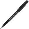 Pentel Кисть Letter Sign Пигментная Тонкая 5 Ручек Ручка, Тип, Наконечник, XSESP15FA,