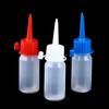 1Pc Reuse White Plastic Bottle Squeeze Glue Applicator Paper Quilling Needle Tip