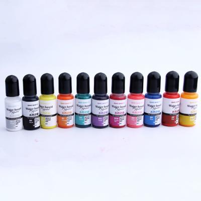 10 мл полезный превосходный насыщенный DIY небольшой мини-гипсовый художественный пигмент жидкий цветной краситель для дома