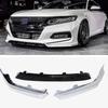 YOFER Для Honda Accord 2018-2020 10-го поколения Нижняя боковая накладка-сплиттер воздухозаборника, Защитная накладка-крыло и Передняя губа-спойлер бампера автомобиля