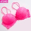 Lace Fly Bra Female Brassiere Lingerie Plus Size C D Cup Push Up Seamless Comfortable Bra