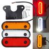 1/4pcs Led Side Marker Light Truck Clearance Lamp Tail Light 12V 24V Trailer Camion Warning Light Lamps