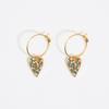 BIMBA Y LOLA Multicolor Crystal Heart Earrings B246AIW022GOF