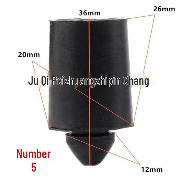 Резиновая заглушка и демпферная накладка двери Hyundai Kia