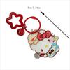 2 шт. Милый пиксельный стиль Sanrio Hello Kitty Bell Star Брелок Подвеска Девичья цепочка для телефона Шарм для Ccd-камеры Аксессуары Брелок Подарки