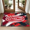 PSV Eindhoven FC Design Crystal Velvet Rug Soft Decorative Mat for Bedroom Entrance