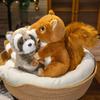 Новые милые симуляторы животных, парк плюшевых игрушек, куклы-еноты, куклы-белки, диван, украшение для дома, украшения для детей, девочек, подарки на день рождения