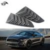 Жалюзийная накладка на заднее боковое окно в спортивном стиле для Ford Mustang 2015-2017