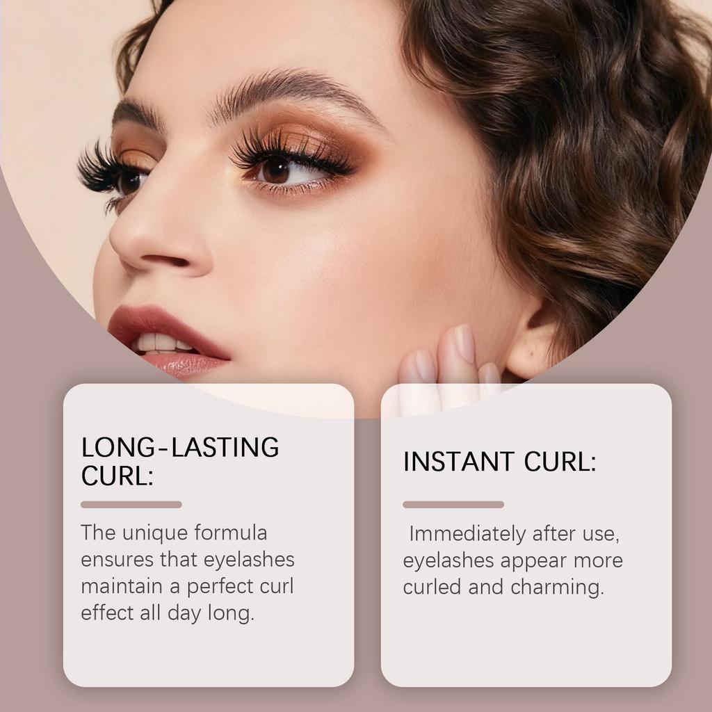 Тушь для ресниц Natural Curl, не размазывающаяся: Легкий, шелковистый, стойкий и портативный