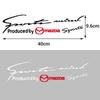 Car Lamp Eyebrow Decal Vinyl Sport Badge Headlight Sticker Decoration For Mazda Axela Atenza CX-3 CX-5 CX-8 MS Demio MPS 3 6 MS