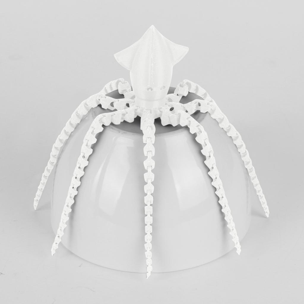 3D Printing Cuttlefish 3D Printing Articulated Cuttlefish Toy Adult Children's Toy Mysterious Cuttlefish Toy