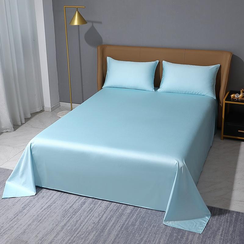 Cotton 3PC 100S Bed Sheet and Pillowcase Set, Bedroom Bedding, Extra Large Double Bed, Fashion Bedding