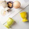 Ceramic Egg Cup Holders Macaron Color Creative Serving Cups Ins Style Egg Holder Cup Breakfast Banquet Eggs Base Kitchen Gadgets