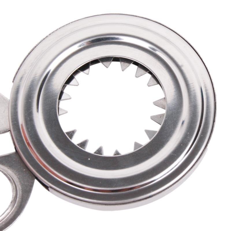 1 шт. Нож для вареных яиц из нержавеющей стали - Металлический нож для скорлупы, кухонный гаджет с сертификацией Dark-Sky