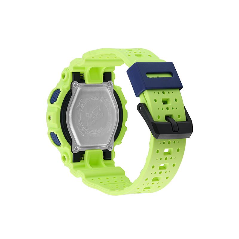 Casio BABY-G Серия тематических часов Модный Контрастный цвет Энергия Уличный Классика Стрелочный Двойной дисплей Спортивные Водонепроницаемый Кварцевый механизм Ремешок из смолы BA-110PP-3A
